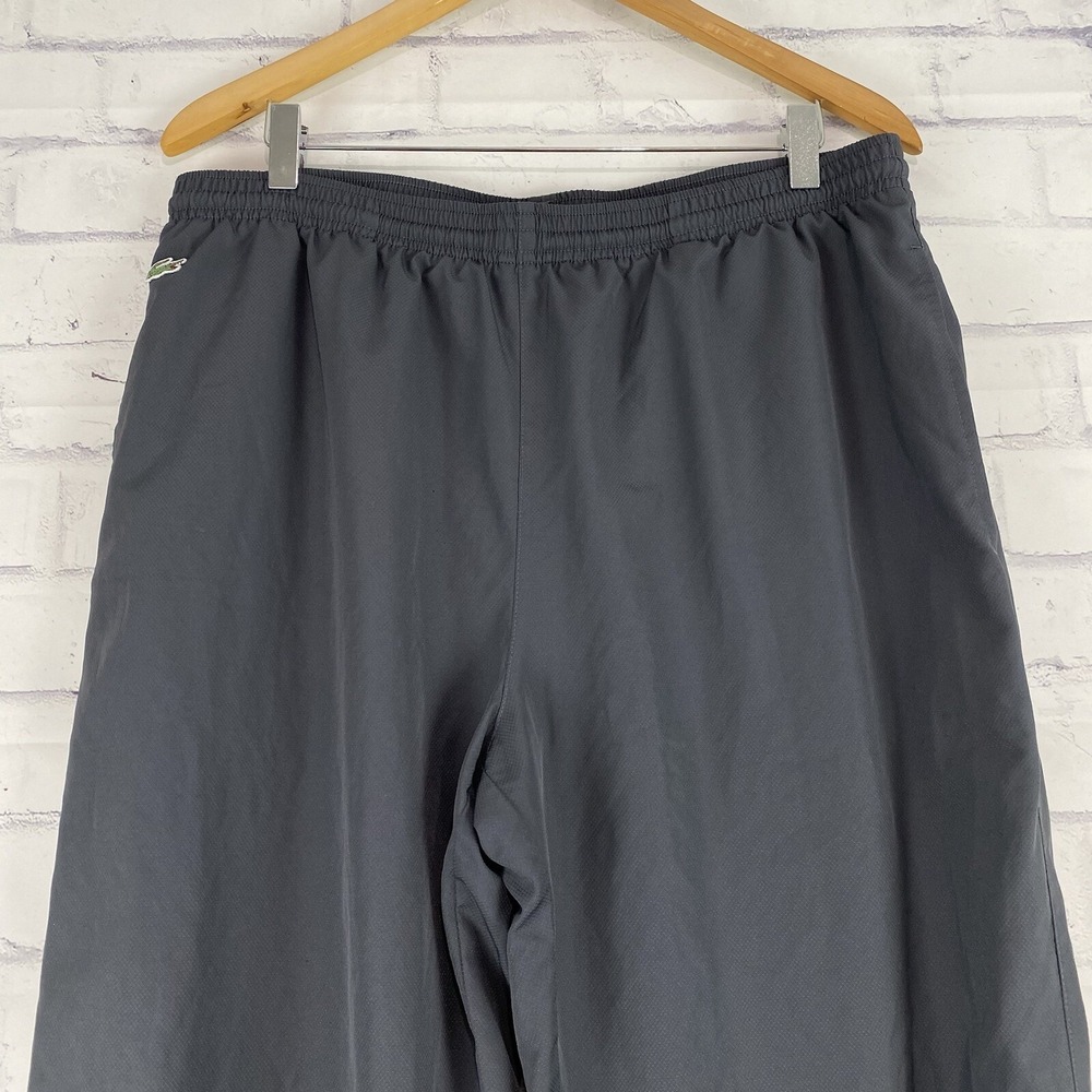Lacoste Jogger Pants Men's XL Tapered Leg Track Pants Elastic 32" Inseam‎ Sport